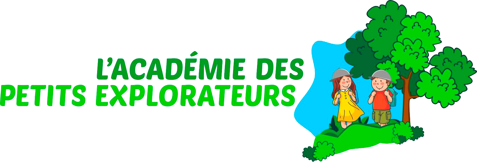 Logo, Garderie L'Académie des Petits Explorateurs, lueur